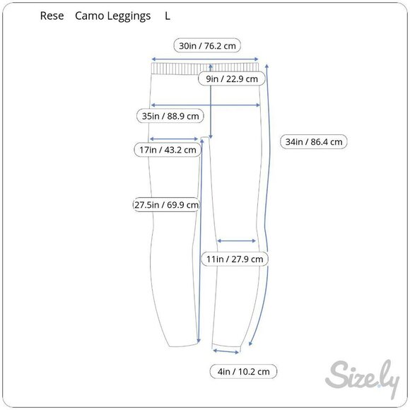 Rese Camo Leggings - Picture 4 of 4